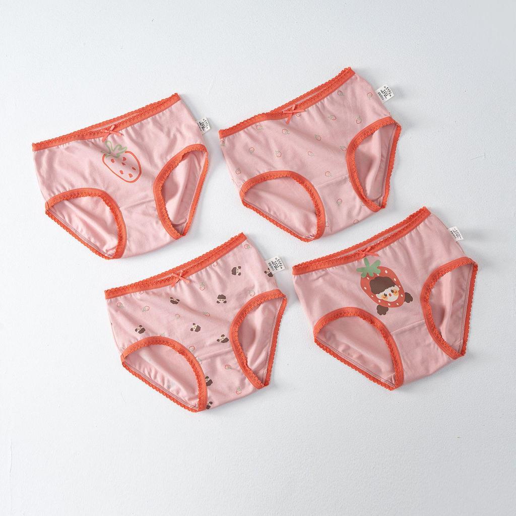 Girls' Custom Anti-Chafing Antibacterial Boxer Briefs & Triangle Shorts - 3 Pack