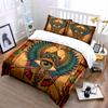 Egyptian Eye Art Decoration Set Soft Comfortable Duvet Cover Bedding Set Included 1*Duvet Cover & 2*Pillowcases, Gift
