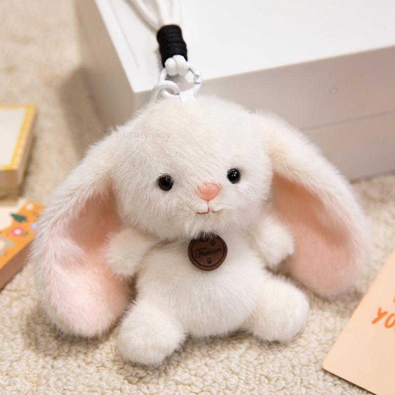 13cm Cute Funny Joy Animal Panda Fox Plush Toy Kawaii Elephant Penguin Capybara Duck Lamb Rabbit Sloth Plushie Birthday Gif