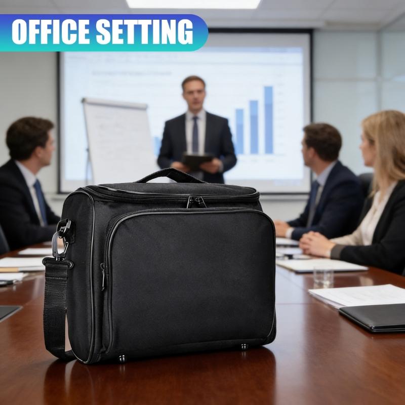 Oxford Cloth Projector Carrying Case Projector Case Storage Bag With Padded Interior For Safe Transport Accessories
