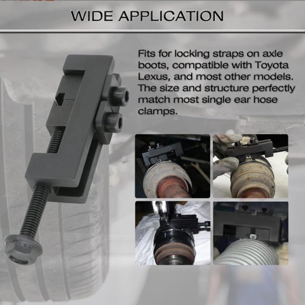 Antriebswellenmanschette Bandwerkzeug Gleichlaufgelenkmanschette Klemme Werkzeug Gelenkachse Ausbau Einbau Zange Schlauch Antriebswelle 09521-24010