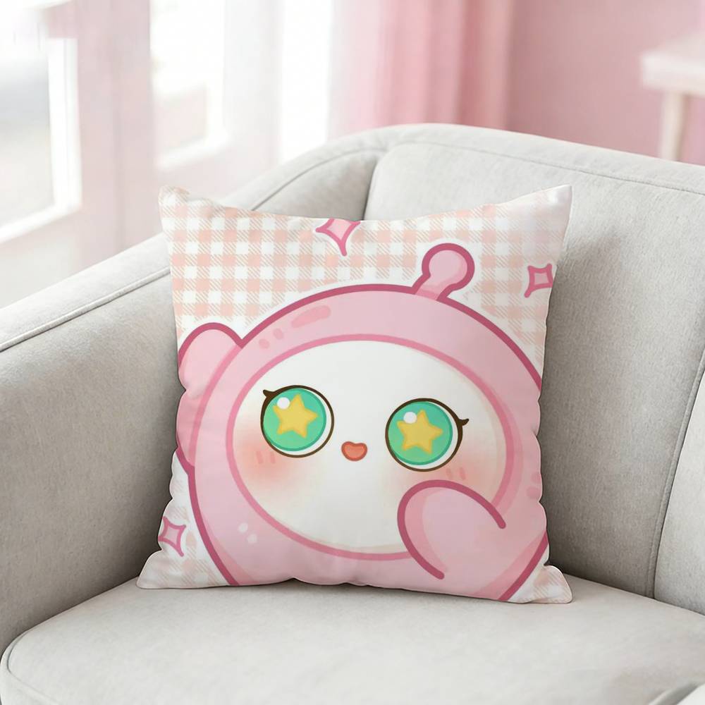Pop Game Peripheral Eggy Party Pillow Case Cushion Cover Throw Pillow Case For Car Sofa