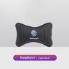 1Pcs Car Seat Headrest Auto Logo Neck Pillow For VW Volkswagen Polo GOLF 5 Golf 6 Golf 7 Tiguan Jetta Accessories