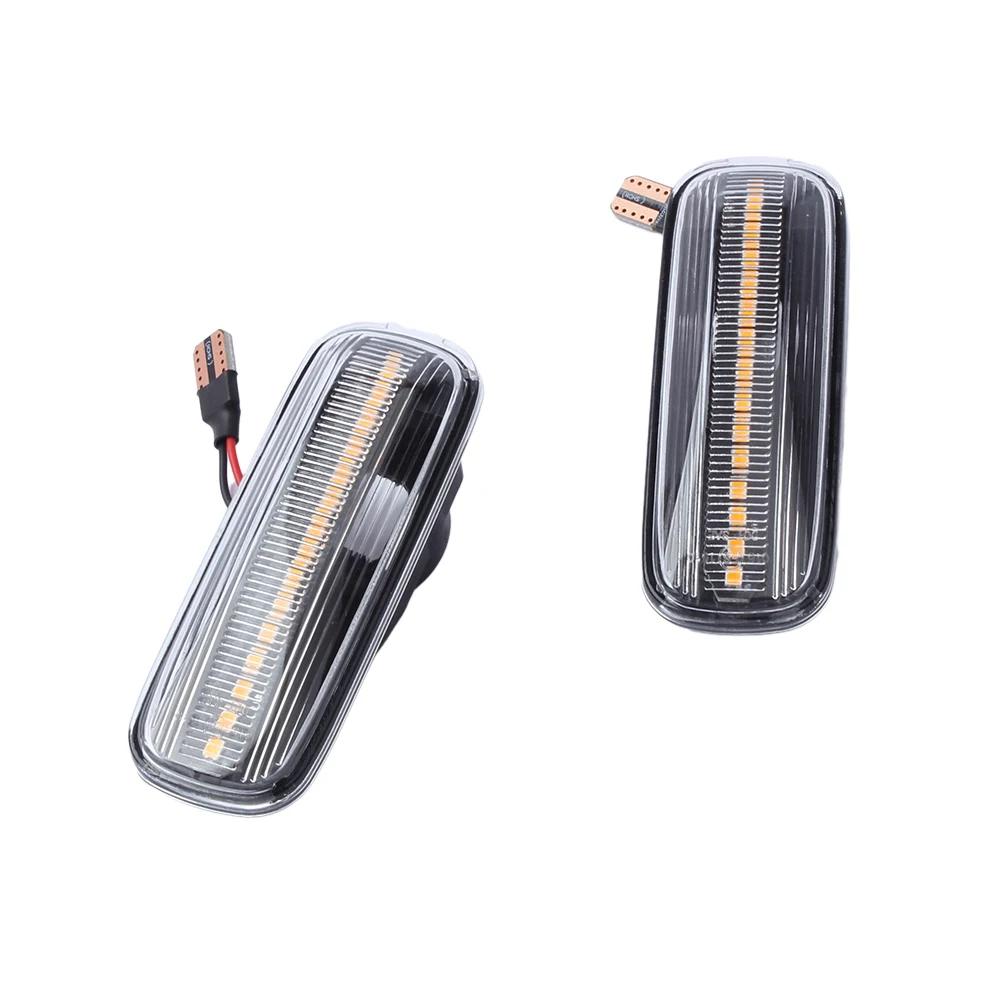 2Pcs Dynamic Turn Signal Light For Honda For Civic EK9 1995-  Side Marker Lamps Auto Daytime Driving Signals Lamp Left&Right