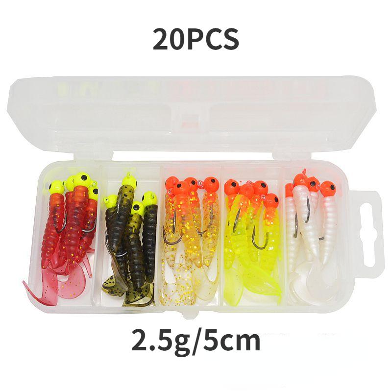 

Подвесной крючок для рыбалки на открытом воздухе, подвесная биомиметическая мягкая наживка для насекомых (20PCS)