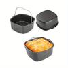 Non-stick Cake Baking Tray Basket Airfryer for Baking Dish Pan Air Fryer Accessories Baking Basket Pizza Plate Dish Pot Bakeware
