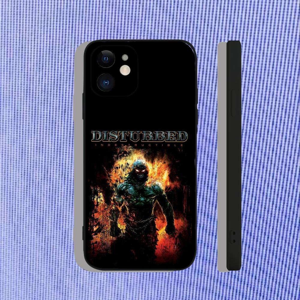 

D-Disturbed The Sickness For iPhone 17,16,15,14,13,12,11,Air,X,XR,Pro,Max,Plus TPU Soft Skin-friendly Cover iPhone14