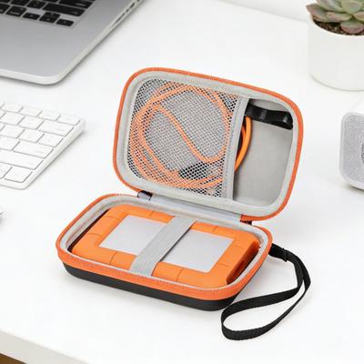 Tragetasche für Festplatte für LaCie Rugged Mini 1TB/2TB/4TB/5TB Externe Festplatte Stoßfest Tragbar
