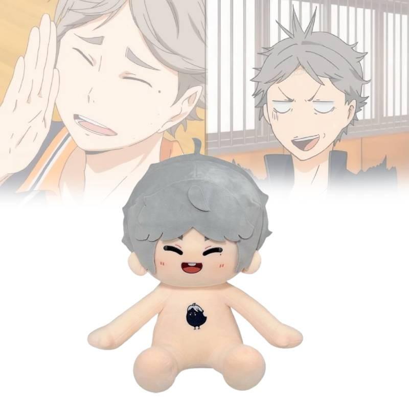 Sugawara Koushi Haikyuu 40cm Plush Toy Cute Cartoon Girl Birthday Doll Gift