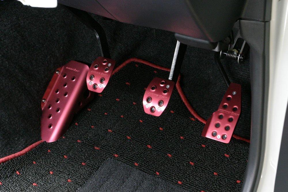 MONSTER SPORT Pedal Cover Set for Jimny [Red] (JB23W/MT) 849520-5200M