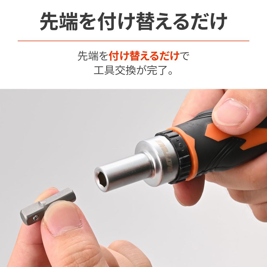 Daytona Motorcycle Tool Compact Ratchet Driver with Socket Mini Bit and Socket Tool Set Set, 1/4-Inch Adapter, 23-Piece (Product Number 61363)