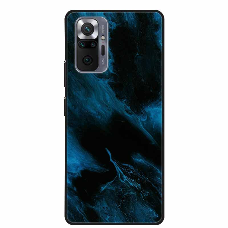 Per Xiaomi Redmi Note 10 Pro Custodia Moda Morbido Silicone Cover per Telefono per Redmi Note10 Pro Max Coque M2101K6G Paraurti Cool Funda