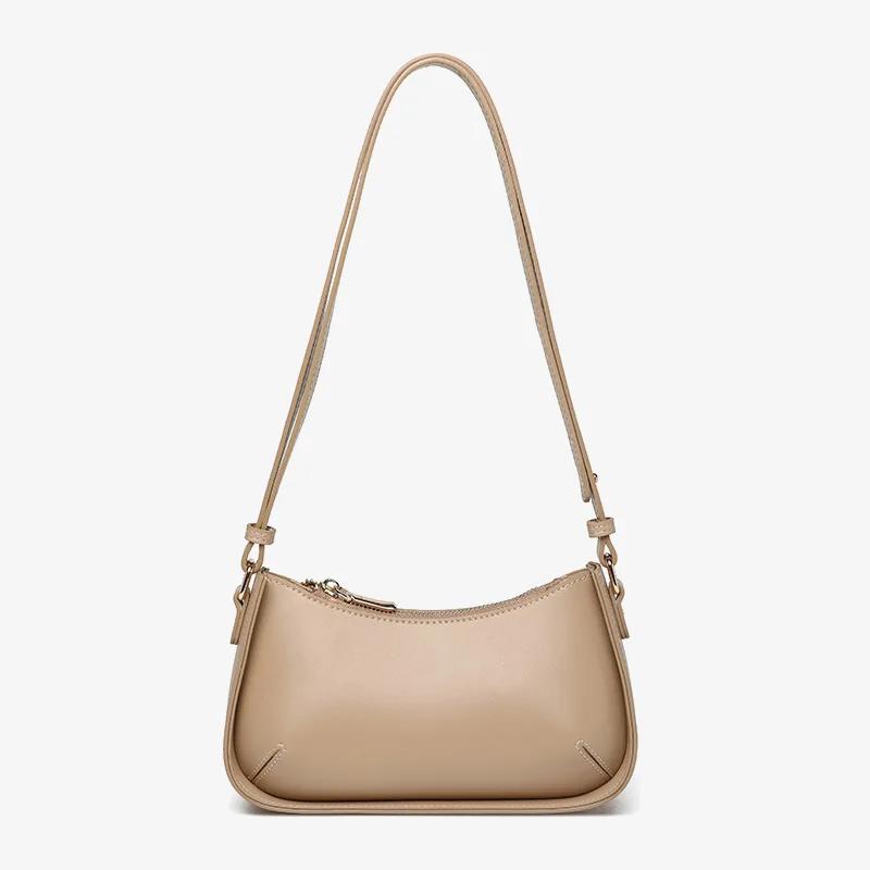 2026 New Summer Commute Luxury Genuine Leather Women's Underarm Small Bag - Ladies' Lightweight Crossbody Shoulder Purse