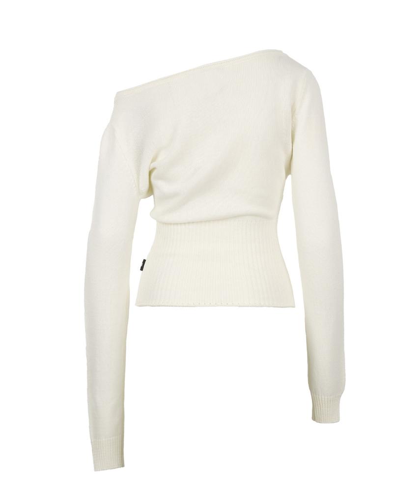 GILAARCHIVE Necklace Off Shoulder Knit_Ivory
