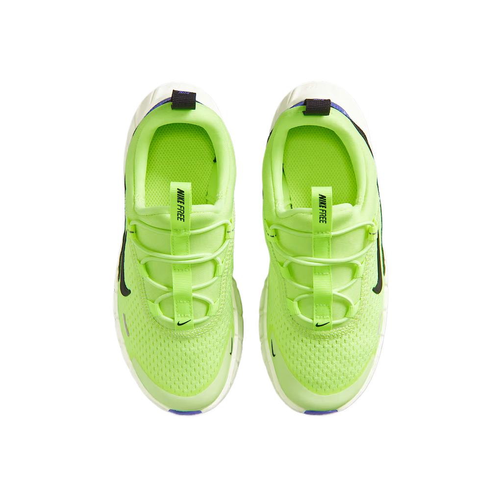 Nike Mesh Free Ride Round Toe Lace-Up Kids Running Shoes Kids Sneaker IQ5811-700