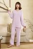 Vulcanodon Pajama Loose and Soft to the Purple and White Size XL Women's Set, Fit, Thin, Comfortable, Moisture-Wicking, Breathable, Quick-Drying,