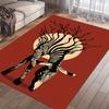 Zebra Pattern Area Rug Modern Art Design Carpet Non-Slip Floor Mat for Living Room Home Decoration Black White Striped Carpet