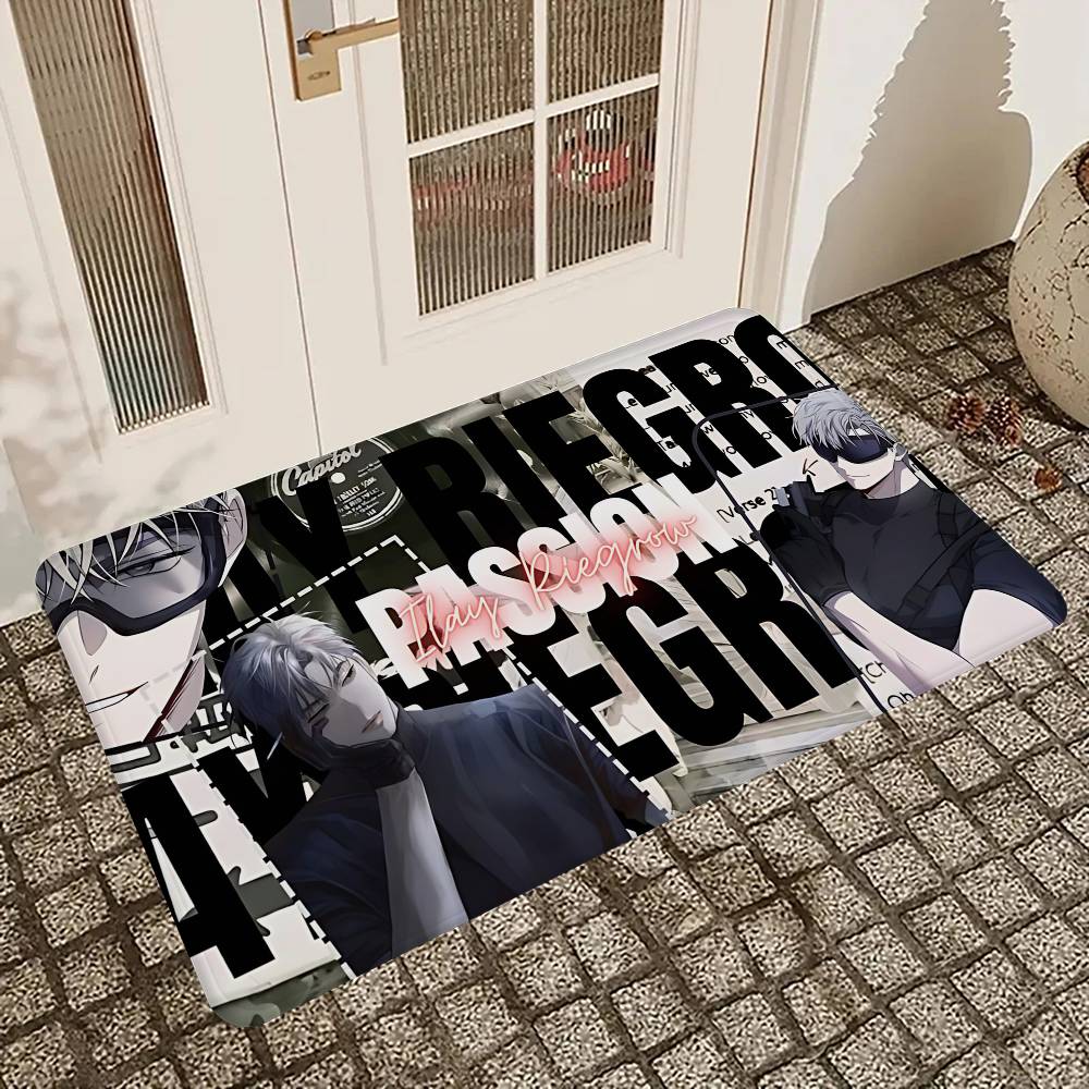 

Passion Bl Anime Room Mats Retro Multiple Choice Living Room Kitchen Rug Non-Slip Welcome Rug 40x60cm