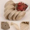 Handmade Burlap Jute Ribbon for DIY Bows and Hair Accessories