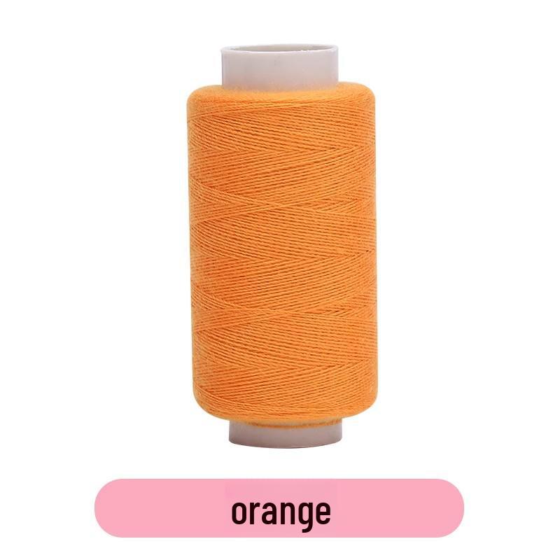 Beige, Black, Red, White Strong Handmade Sewing Thread for Machine and Hand Sewing - 402 Pagoda Line Small Roll
