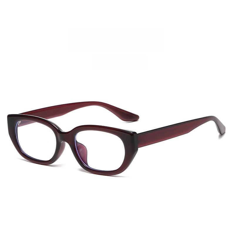 Vintage Cat Eye Eyeglasses Frame With Blue Light Blocking For Women And Men Stylish Retro Optical Glasses