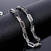 Black Choker Necklace Men Never Fade Gold Color 316L Stainless Steel 55CM Mens Long Chain Necklace Best Friends Jewelry Man