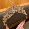 Alloy Bridal Crown Cosplay Royal Princess Crown Fashion Queen Crown  Bride