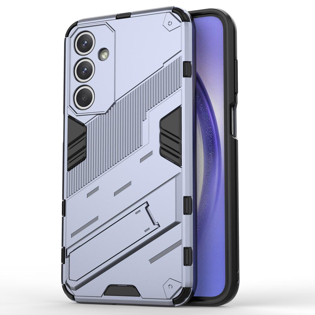 For Samsung Galaxy M35 5G Case PC+TPU Shockproof Phone Cover with Kickstand