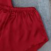 Düz Renk Buz İpek Pijama Kadın İnce Ev Askılı Şort Takımı Seksi Hafif İki Parçalı Ev Kıyafeti