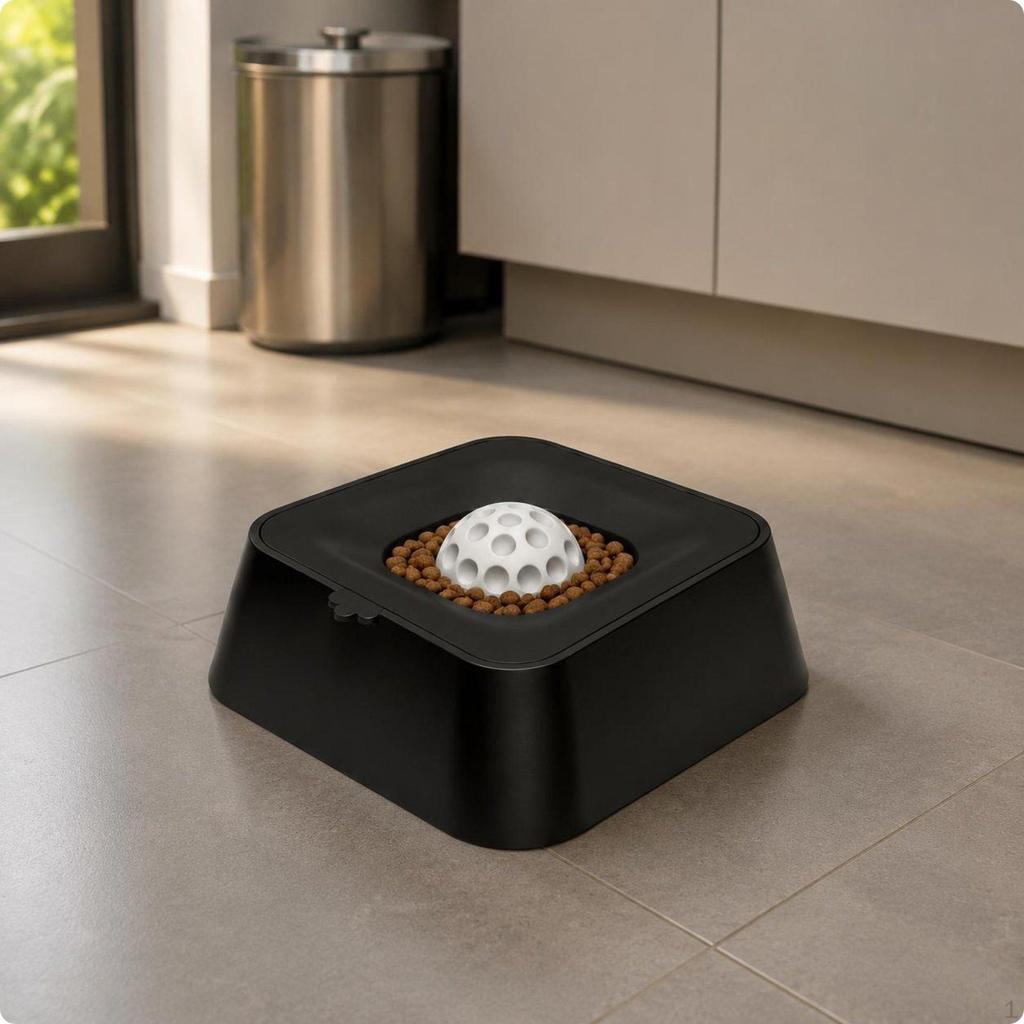 Slow Feeder Bowl Dog Lick AntiGagging Pet Feeding Blue
