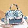 Casual Women's Handbag New Fashion Women's Bag Large Capacity Shoulder Oblique Span Bag Trendy Flower Small Square Bag