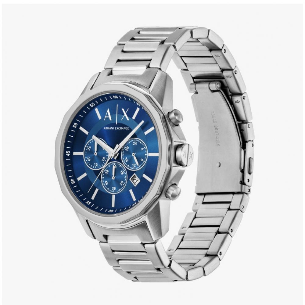 Armani Exchange Men S Metal Watch Chronograph Bracelet Set ax7176Set