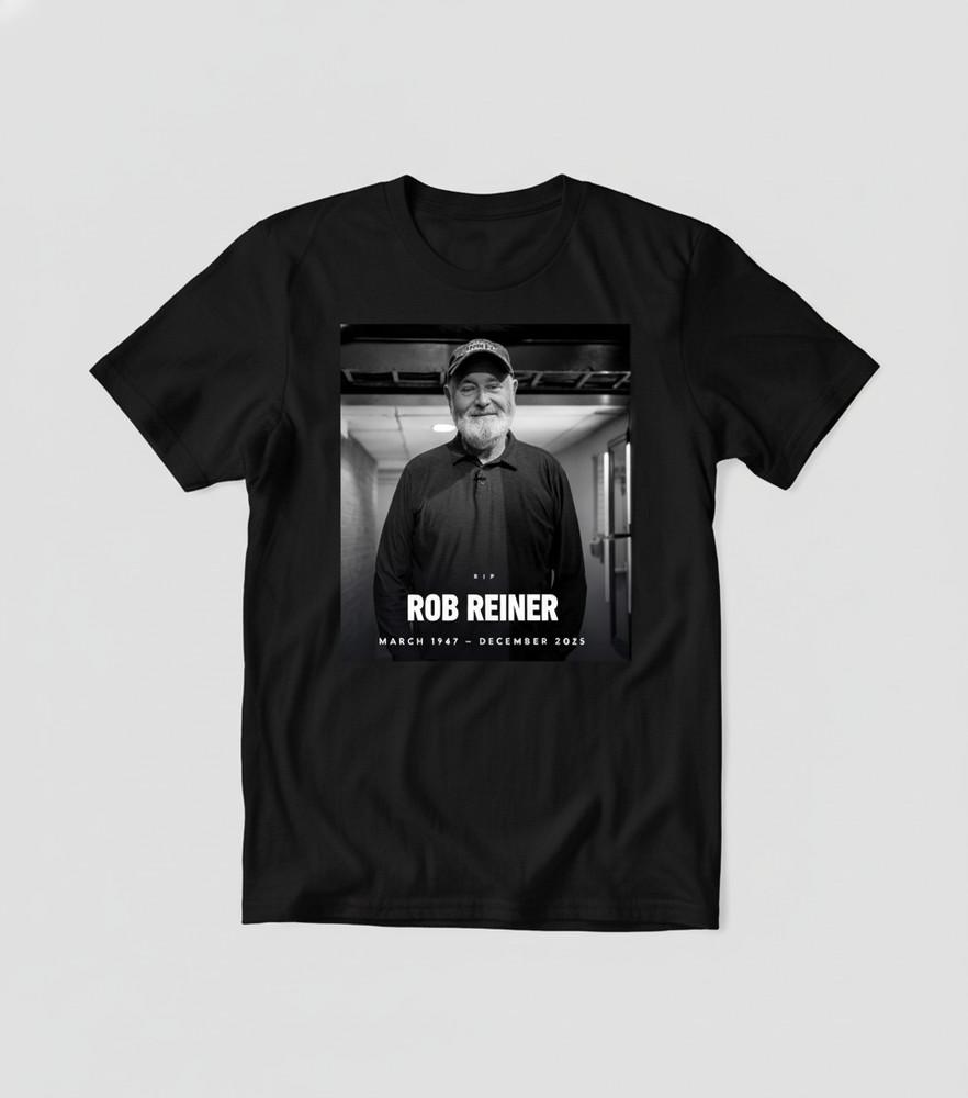 Rob Reiner 1947–2025 Rest In Peace Memorial Tribute T-Shirt 1 SIDE Unisex T-Shirt S