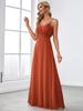 Ever-Pretty Women's Pleated Sweetheart Draped Back Floor-Length Bridesmaid Dress