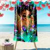 Betty Boop Beach Towel, Multi-purpose Beach Towel Perfect for Camping and Beach Vacations