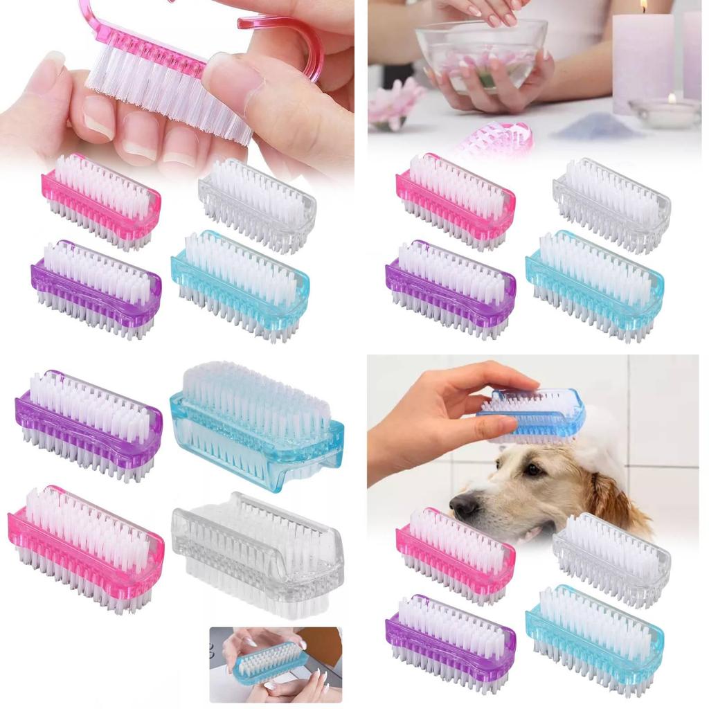 Versatile Medical Wash Brush With Soft Bristles For Effective Nail Cleaning And Massage