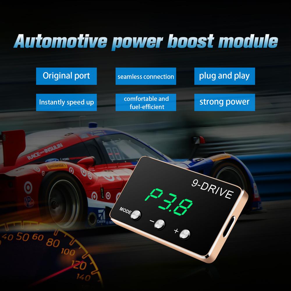9 Mode Electronic Throttle Controller Accelerator 861 Windbooster Suitable FORD F150 F250 MUSTANG Landrover MAZDA BT50 Jaguar XE