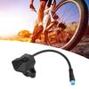 Fahrrad Umbau 1-Pin Schalter Knopf Controller für Bafang P811C Mittelmotor Display Panel Fahrrad Motor Knopf Controller