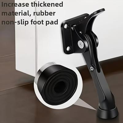 1pc Kick-Proof Door StopperSuitable for Door Bottom, Heavy-duty Design for Outdoor Commercial Use.Drill-free Safety Door Wedge,anti-pinch Door Stopper