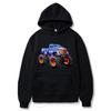Amerykański Monster Truck Bigfoot Nadrukowana Bluza Jesień/Zima Nowa Bluza Uliczna Codzienna Casualowa Ciepła Bluza Prezent Świąteczny