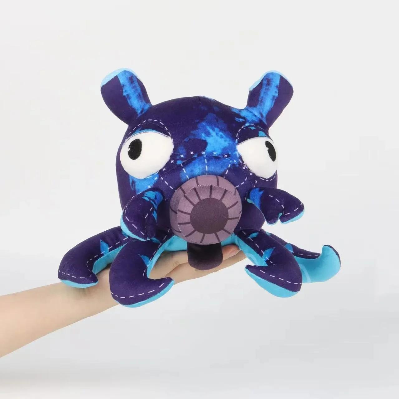 28cm Dark Pals Binky Drinky Pluche Speelgoed Zachte Knuffelpop Kawaii Schattig Verzamelbaar Anime Spel Merchandise Cadeau Verjaardag Voor Kinderen 28cm blue