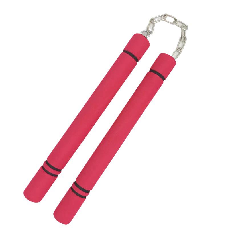 Beginner Practice PVC Sponge Nunchaku - Multi-Color Taekwondo Martial Arts Stick