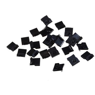Black No-Trace Hanging Invisibility Fastener Hardware Accessories Fix Hanger Wall Clip Hook Snap