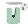 Mouthwash Cups Holder Stackable Silicone Cup Dispenser For Bathroom Sink Counter Space-Saving Mouthwash Cup Holder Small