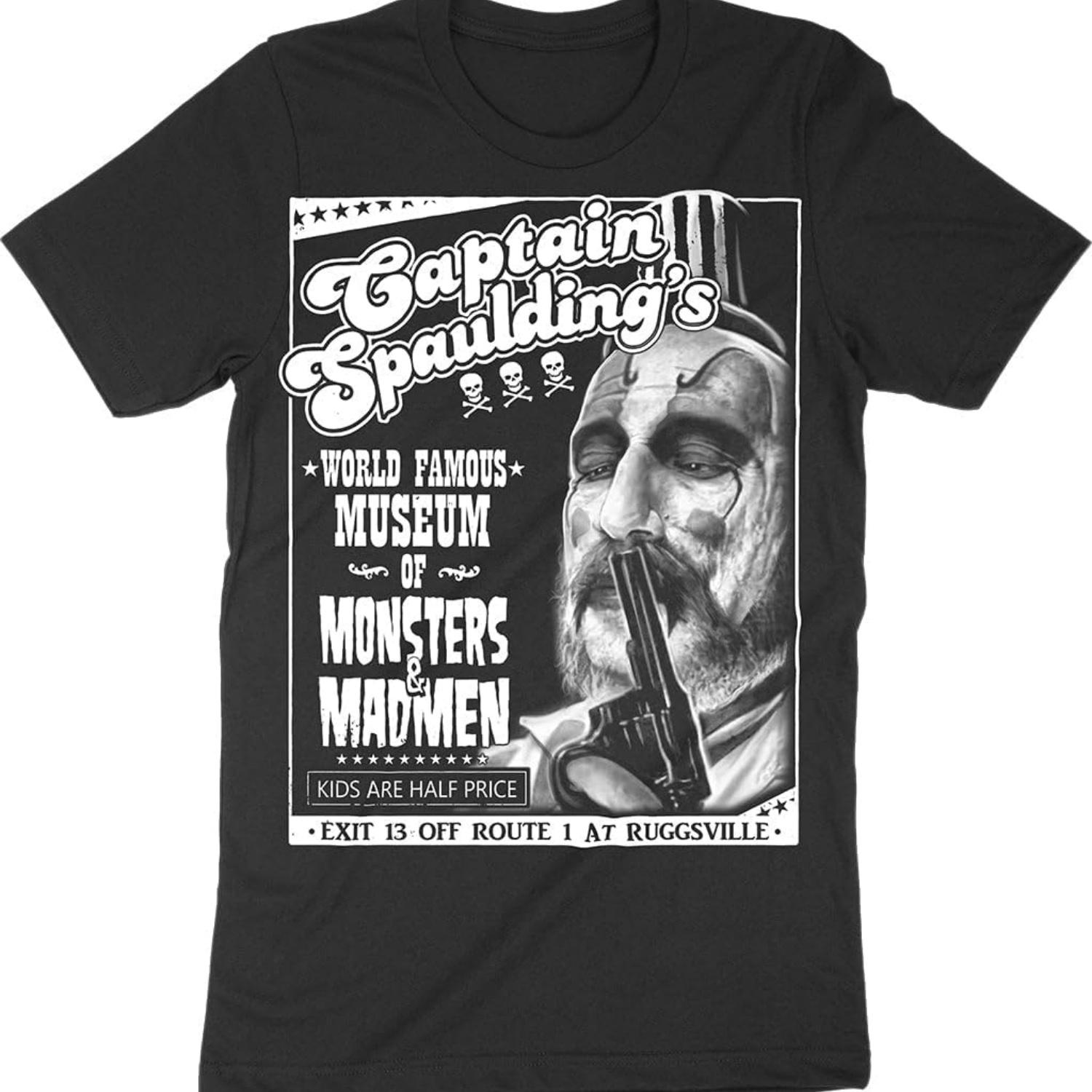 

Капитан Сполдинг - Оригинальные Монстры и Безумцы v2 Футболка XXXXXL чёрный