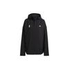 Jackets Men's Black Hooded Moderate Hard Shell GU1764
