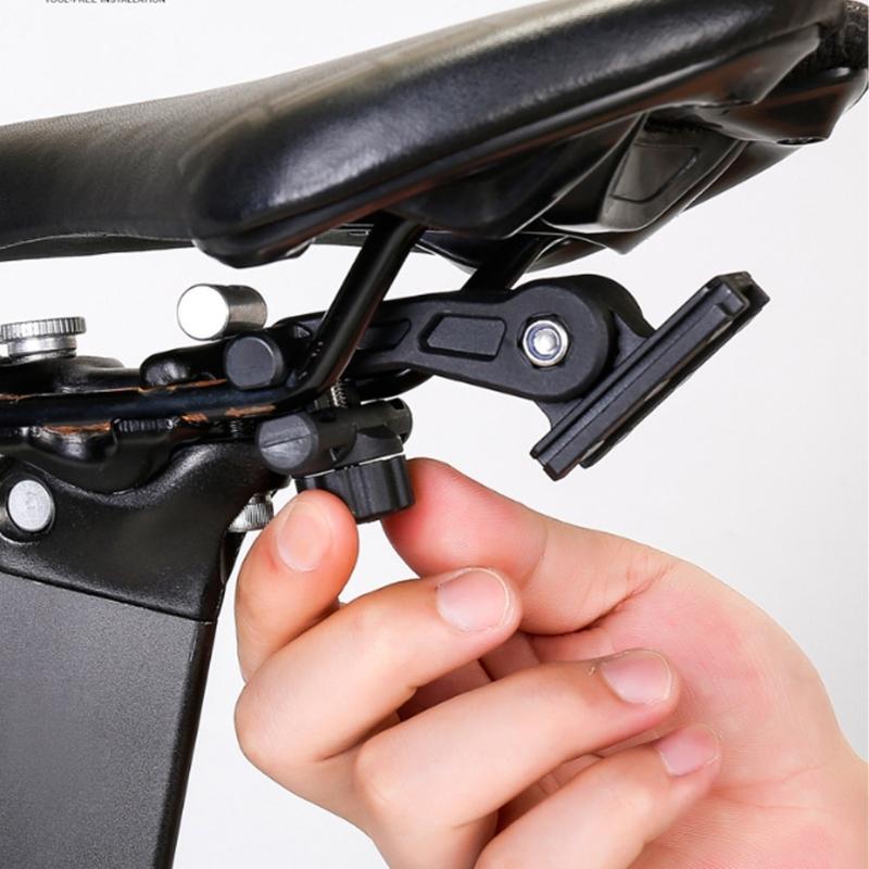 Detachable Cycling Tail Bag with Instants Attachments System And Rainproofed Protecting For Harsh Cycling Conditions