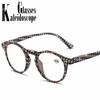 Round Reading Glasses Women Lattice Prescription Eyewear Anti Blue Light Computer Presbyopia Eyeglasses Men +1.5 +2.0 +2.5 +3.0