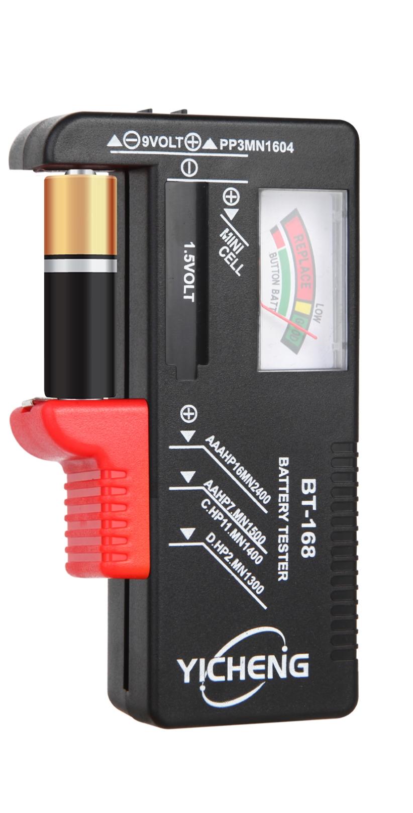 Battery Tester Button Battery Universal Battery Inspector BT-168D Digital BT-168 Pointer Convenient and Practical Life Tool