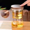 High-grade Glass Teapot Kettle Infuser 520ml Tea Pot Water Separation Inner Magnet One Click Magnetic Switch Tea Filtration
